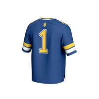 #1 North Carolina A&T Aggies Lightweight Collegiate Football Fashion Jersey - Navy