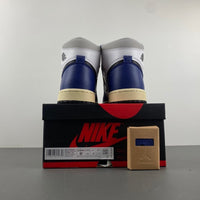High Top Sneakers, Blue White Colorway, Lace Up Design, Casual Gift for Sneaker Fans