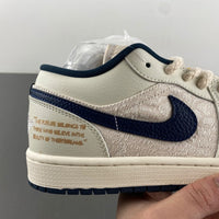 Low Top Sneakers, Blue White Yellow Colorway, Lace Up Design, Casual Gift for Sneaker Fans