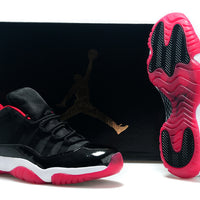 Low Top Sneakers, Black Pink Colorway, Lace Up Design, Casual Gift for Sneaker Fans