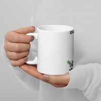 Festive Paw Print Holiday Wreath Mug, Bernese Mountain Dog Christmas Mug, Berner Winter Dog Mom Coffee Cup, Xmas Pet Lover Present