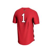 #1 Louisville Cardinals Lightweight Soccer Fashion Jersey - Red