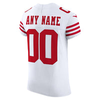 San Francisco 49ers White Elite Custom Jersey