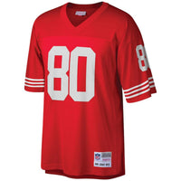 San Francisco 49ers Jerry Rice Scarlet Big & Tall 1990 Retired Player Replica Jersey