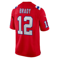 New England Patriots Tom Brady Red Retired Player Alternate Game Jersey