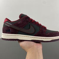 Low Top Sneakers, Burgundy Carbon Gray Colorway, Lace Up Design, Casual Gift for Sneaker Fans