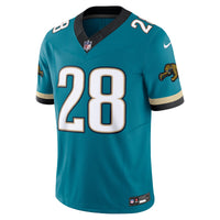 Jacksonville Jaguars Fred Taylor Teal Prowler Throwback Limited Retired Player Jersey