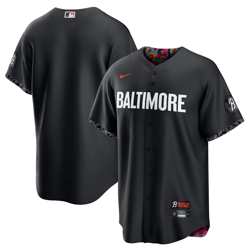 Baltimore Orioles Black City Connect Replica Jersey