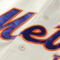New York Mets Cream/Royal Big & Tall Two-Color Fashion Jersey