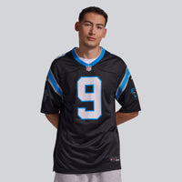 Carolina Panthers Bryce Young Black Team Game Jersey