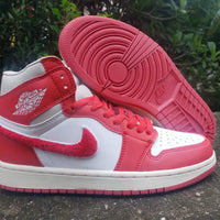 Sneakers, Pink White Colorway, Lace Up Design, Casual Gift for Sneaker Fans