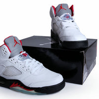 Sneakers, White Red Colorway, Lace Up Design, Casual Gift for Sneaker Fans