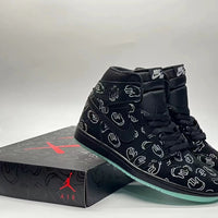 Sneakers, Black Colorway, Lace Up Design, Casual Gift for Sneaker Fans