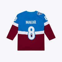 Colorado Avalanche Cale Makar Blue 2020 Power Play Jersey