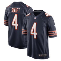 Chicago Bears D'Andre Swift Navy Game Jersey