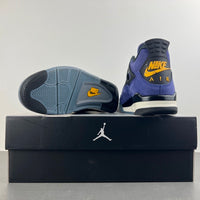 Retro Mid Top Sneakers, Purple Colorway, Lace Up Design, Casual Gift for Sneaker Fans