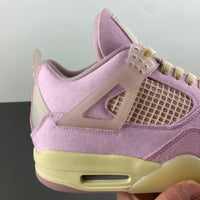 Retro Low Top Sneakers, Pink Colorway, Leather Footwear, Lace Up Design, Casual Gift for Sneaker Fans