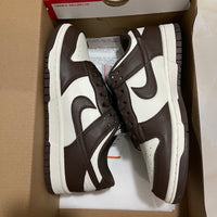 Low Top Sneakers, White Brown Sail Colorway, Lace Up Design, Casual Gift for Sneaker Fans