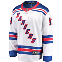 New York Rangers Alexis Lafreniere White Breakaway Jersey