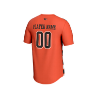 Oregon State Beavers Collegiate Soccer NIL Pick-A-Player Fashion Jersey - Orange/Black