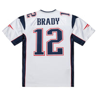 New England Patriots Tom Brady White 2000 Big & Tall Legacy Replica Jersey