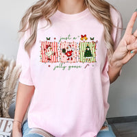 Adorable Festive Goose Graphic Tee, Jolly Goose Christmas T-Shirt, Humorous Holiday Goose Bird Shirt, Retro Xmas Goose Lover Tee, Christmas Present
