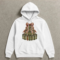 Festive Library Stack Hoodie, Christmas Book Tree Hoodie, Bookish Holiday Graphic Sweatshirt, Reader Teacher Pullover Hoodie Present