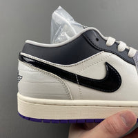 Low Top Sneakers, Blue White Black Colorway, Lace Up Design, Casual Gift for Sneaker Fans