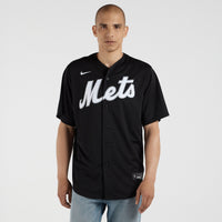 New York Mets Francisco Lindor Black Replica Player Jersey