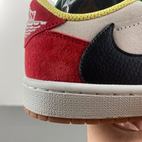 Low Top Sneakers, White Black Green Yellow Colorway, Reverse Hook Design, Lace Up Design, Casual Gift for Sneaker Fans
