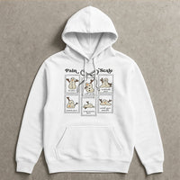 Medical Christmas Holiday Sweatshirt, Humorous Snowman Pain Scale Nurse Hoodie, RN Hospital Pullover, Healthcare Worker Xmas Sweater