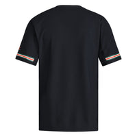 Miami Hurricanes V-Neck Baseball Jersey - Black