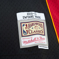 Miami Heat NBA Dwyane Wade 2012 Road Hardwood Classics Swingman Jersey