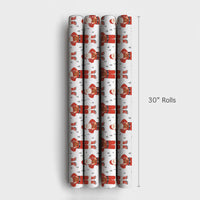 Sporty Christmas Gift Wrap, Basketball Santa Wrapping Paper, Basketball Sneaker Wrapping Paper, Athlete Basketball Gift Wrap, Coach Present