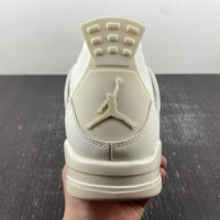 Sneakers, White Gold Colorway, Metallic Finish, Lace Up Design, Casual Gift for Sneaker Fans