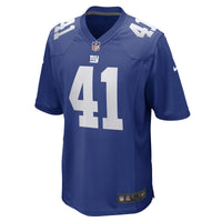 New York Giants Micah McFadden Royal Game Player Jersey