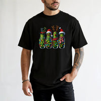 Humorous Dill Jar Holiday Shirt, Christmas Pickle T-Shirt, Festive Pickle Lover Tee, Adorable Xmas Graphic T-Shirt, Unisex Holiday Foodie Present