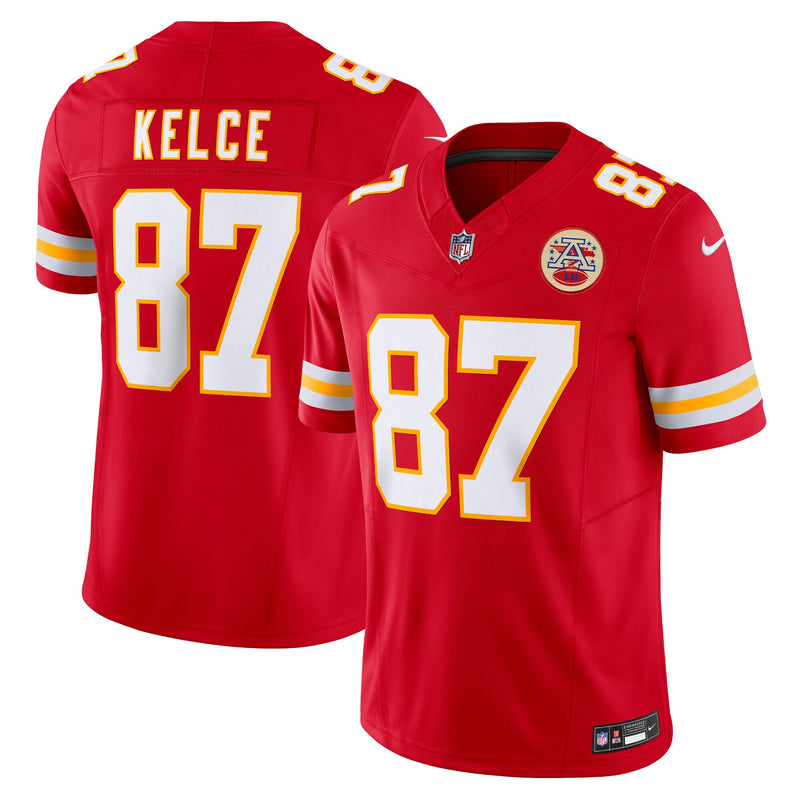 Kansas City Chiefs Travis Kelce Red Limited Jersey