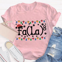 Christmas Lights Snowflakes Shirt, Math Teacher Christmas T-Shirt, Humorous Math Teacher Holiday Tee, Math Educator Xmas Graphic Tee Shirt