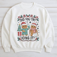 Physical Therapy Holiday Crewneck, Humorous Gingerbread PT Christmas Sweatshirt, Physical Therapist Sweatshirt, PT Clinic Christmas Pullover