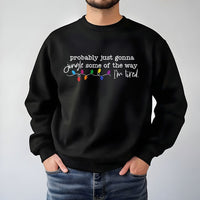 Humorous Christmas Jingle Crewneck, Jingle Some of the Way Sweatshirt, Sarcastic Holiday Sweater, Adorable Xmas Pullover Present for Men and Women