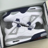 Sneakers, Navy Colorway, Lace Up Design, Casual Gift for Sneaker Fans
