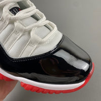 Low Top Sneakers, White Black Red Colorway, Leather Footwear, Lace Up Design, Casual Gift for Sneaker Fans