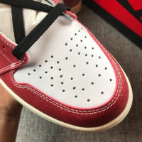 High Top Sneakers, Burgundy White Colorway, Lace Up Design, Casual Gift for Sneaker Fans
