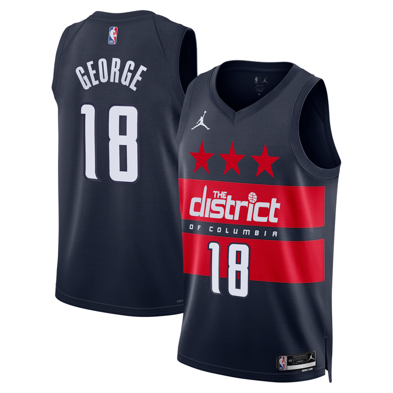 Washington Wizards Statement Edition Swingman Jersey - Navy - Kyshawn George