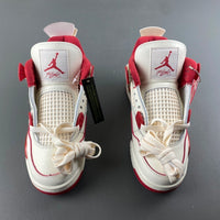 Low Top Sneakers, Off White Red Colorway, Valentine Design, Lace Up Design, Casual Gift for Sneaker Fans