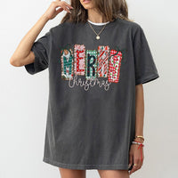 Coquette Aesthetic Christmas Shirt, Merry Christmas T-Shirt, Adorable Preppy Holiday Graphic Tee, Retro Winter Christmas T-Shirt, Present for Her