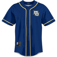 Marquette Golden Eagles Lightweight Baseball Jersey - Blue