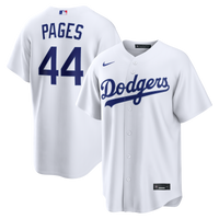 Los Angeles Dodgers Andy Pages White Home Replica Jersey