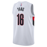 Portland Trail Blazers Replica Association Edition Swingman Jersey - White - Yang Hansen